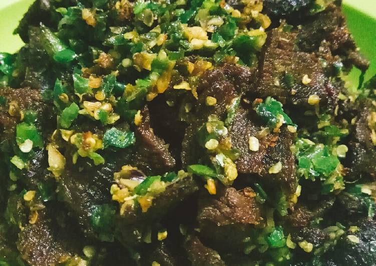Daging Balado Cabe Ijo