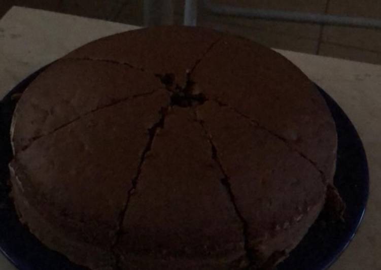 Bizcochuelo de vainilla o chocolate sin gluten