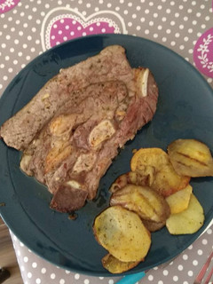 Una foto de Churrasco de ternera a la plancha