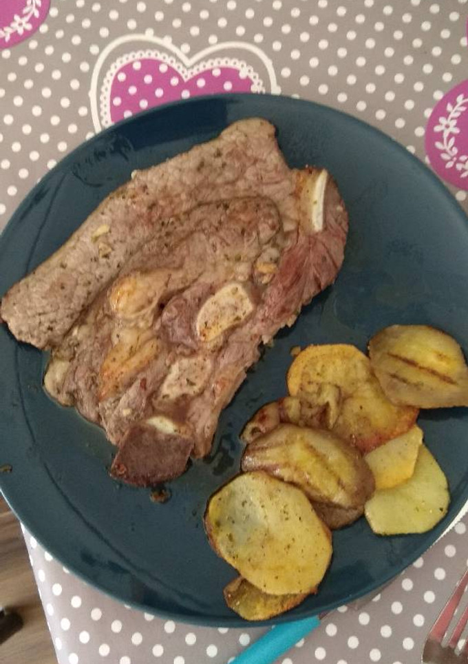 Una foto de Churrasco de ternera a la plancha
