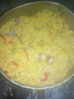 A picture of Jellop rice.