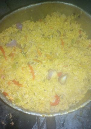 A picture of Jellop rice.