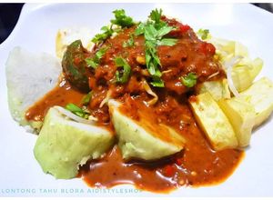 Foto resep Lontong Tahu Blora (Lontong Kecap)