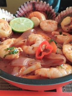 Una foto de Sudado de mariscos👍🇵🇪