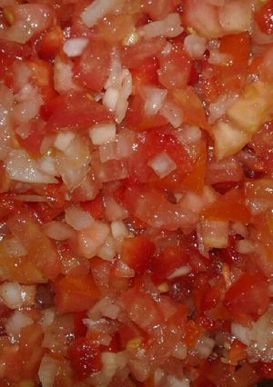 Una foto de Salsa criolla