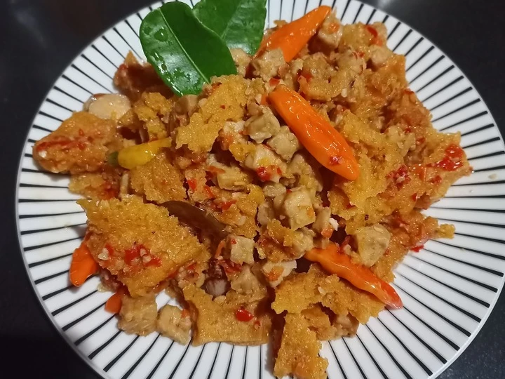 Cara Mudah Menyiapkan Resep Sambal Krecek (dg santan instant) yang Bisa Manjain Lidah Anti Ribet, Lezat Sekali