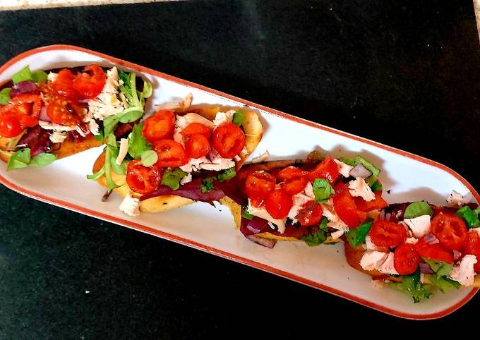 How to Make Perfect My Steamed Chicken, basil and Tomato Brushetta 🥰