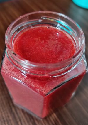 Foto resep Selai Strawberry Homemade 2 Bahan