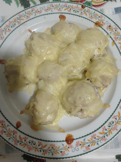 Una foto de Champiñones rellenos