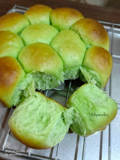 Foto resep Roti Sobek Pandan