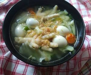 Ini Caranya Sup ceker dan telur puyuh Mantul Banget Ini Caranya Sup ceker dan telur puyuh Mantul Banget