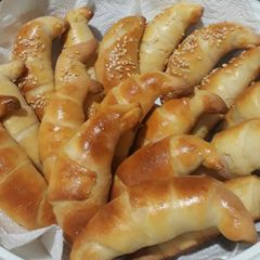 A picture of Mini croissant homemade.