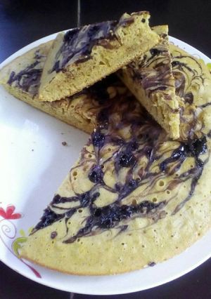 Foto resep Bolu Panggang Coffe Mix (Teflon/no mixer)