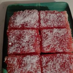 A picture of Eggless Honey/jam Cake 🎂.