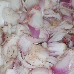 A picture of Masala Onion.