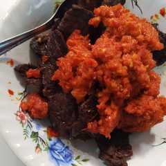 Dendeng Kering Sambal Balado (No MSG) রেসিপির প্রধান ছবি