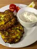 Zucchini-Puffer