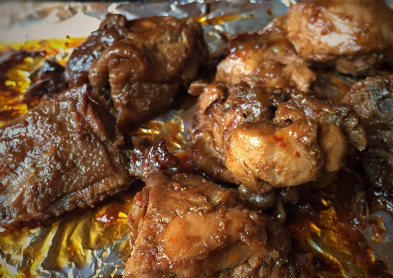 Ayam Panggang Oven (bumbu ungkep)