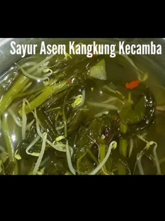 Foto resep Sayur Asem Kangkung Kecamba