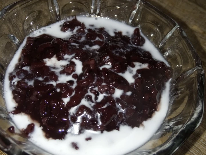 Langkah Mudah untuk Membikin Resep Bubur ketan hitam yang Menggugah Selera Anti Ribet, Lezat