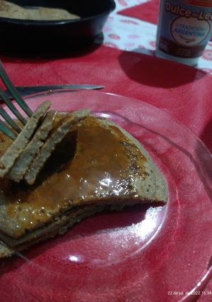 Una foto de Hotcakes sencillo