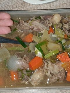รูปของ ต้มจืดผักกาดดองโครงไก่
