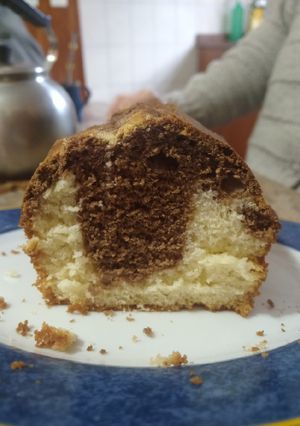 Una foto de Budín marmolado🍫