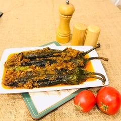 A picture of Brinjal Masala.