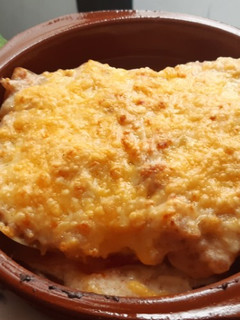 Una foto de Canelones de verduras con chorizo