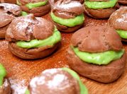 Gambar custard cream soes