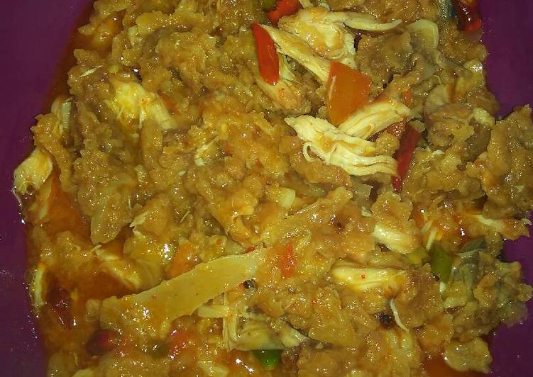 Ayam tepung saus tiram