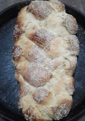 Una foto de Trenza Jala receta de mi papá Daniel