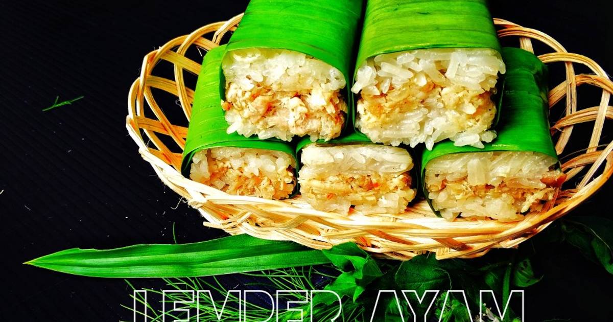 Resep Lemper Ayam Home made🐥 oleh Shirley Wijaya - Cookpad