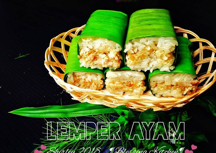 Resep Lemper Ayam Home made🐥 Anti Gagal