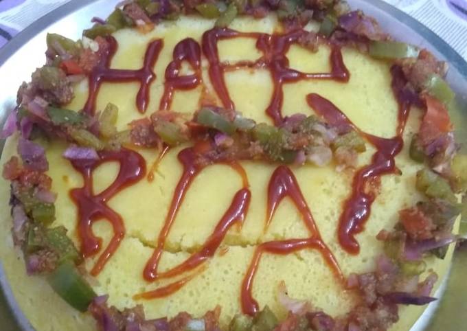 Dhokla cake