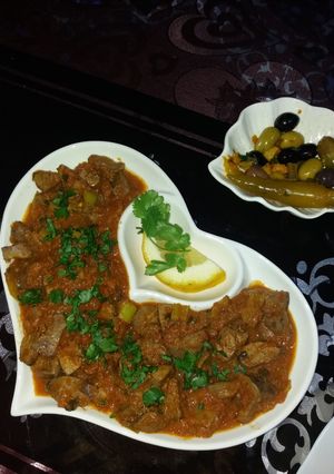 صورة لوصفة كبدة الدجاج (مشرملة)
