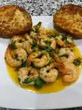 Camarones al ajillo