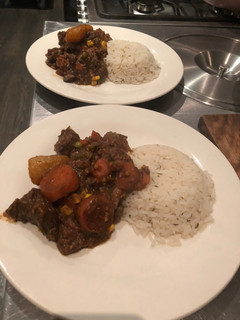 A picture of Beef stew.