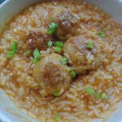 Una foto de Albóndigas de pollo