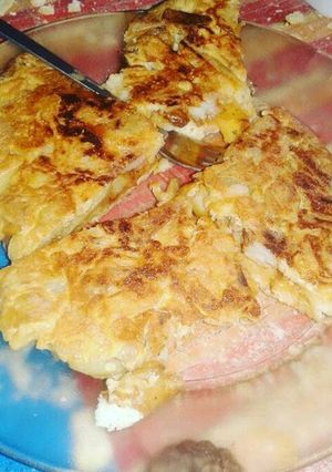 Una foto de Tortilla de papas sencilla y rápida
