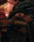 Chuletas de cerdo con nopales
