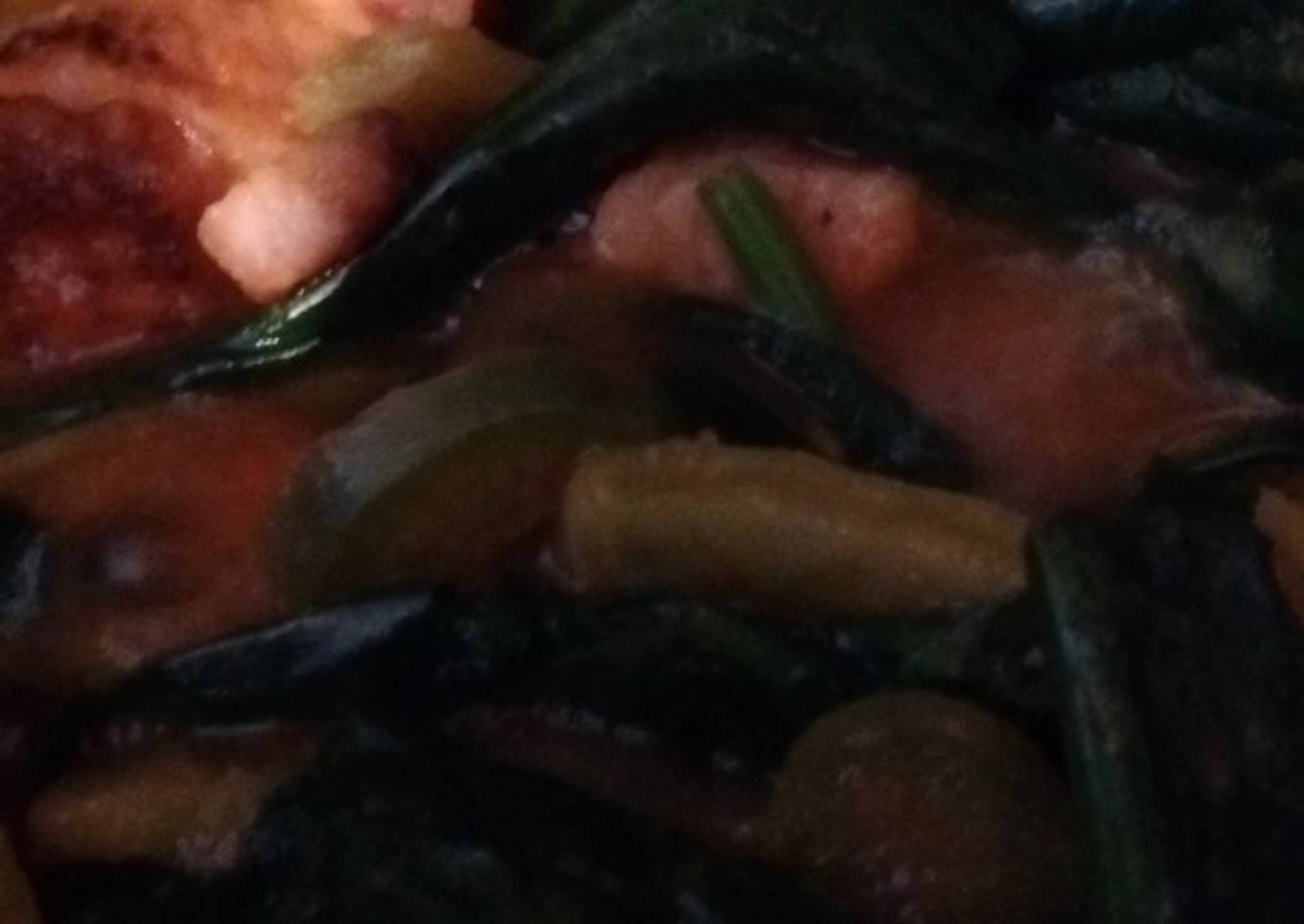 Chuletas de cerdo con nopales