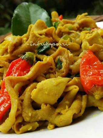 Cara Gampang Menyiapkan Resep Usus Ayam Bumbu Kuning resep Mama yang Menggugah Selera Anti Ribet, Sempurna