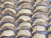 A picture of dumplings with bread flour recipes