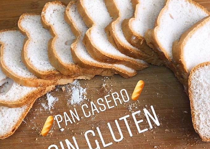 Pan casero sin gluten panificadora Receta de Aguacate 🥑 Power- Cookpad