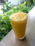 Smoothie tropical mango-banana-coco 🍹
