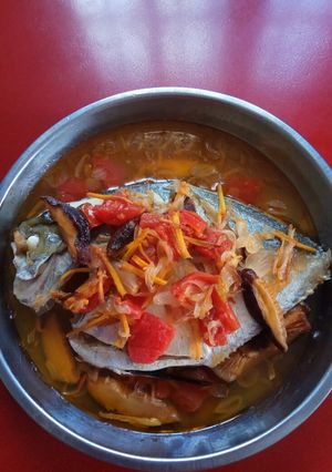 Foto resep Kukus ikan bawal praktis