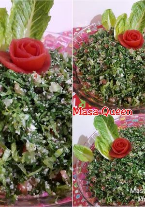 صورة لوصفة تبولة الخس 😍🤩
