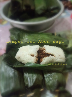 Foto resep Lemper isi abon sapi
