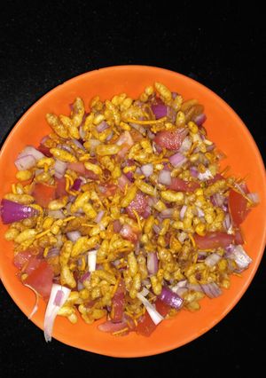 A picture of Jhatpat Bhelpuri.